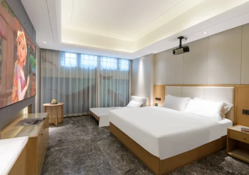 Cartoon Comfy Family Friendly Themed Children’s Room