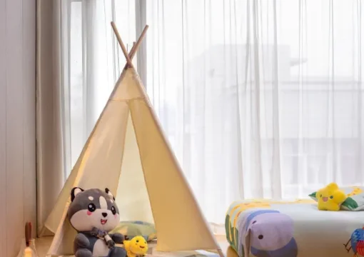 Cartoon Comfy Family Friendly Themed Children’s Room