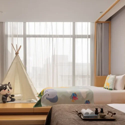 Cartoon Comfy Family Friendly Themed Children’s Room